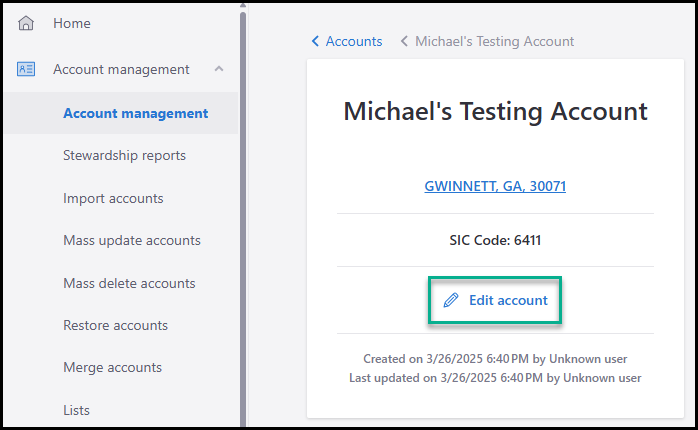 Managing Accounts and Contacts: Edit, Deactivate, and Archive - Zywave ...