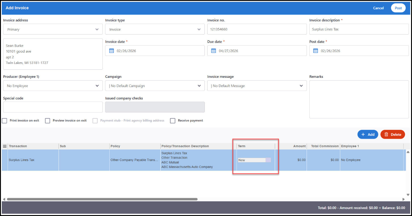 Enabling the Default Commission Term Option - Partner Platform