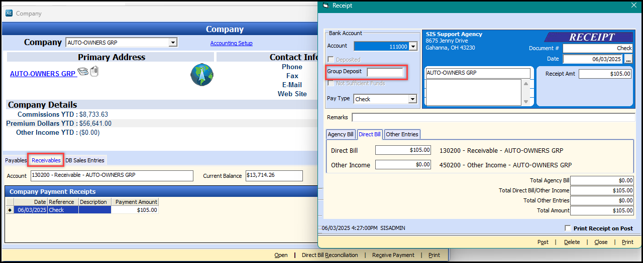 Editing or Deleting a receipt that has been deposited - Partner Platform