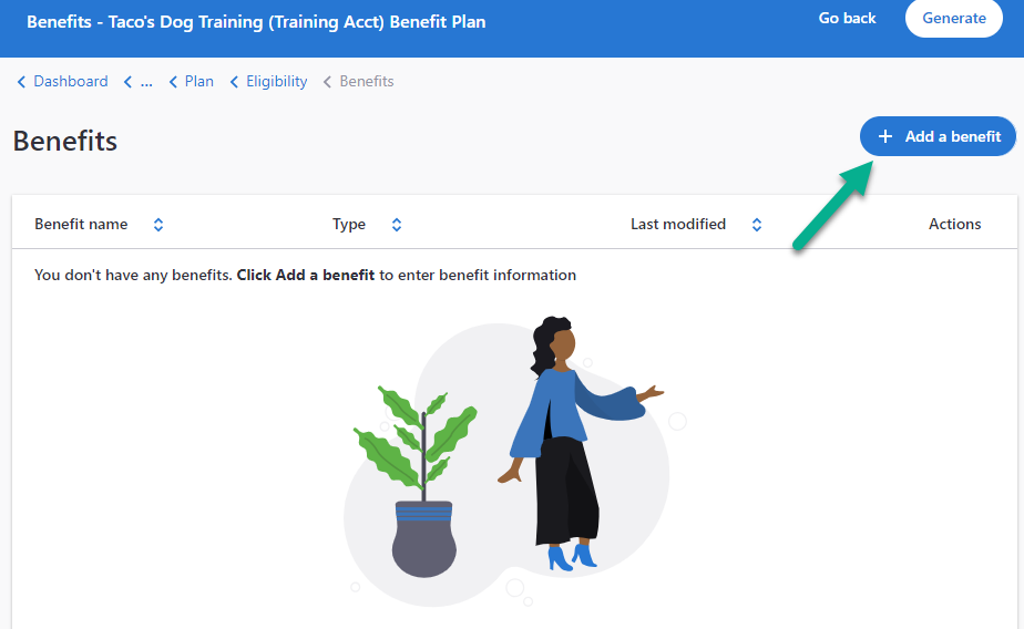 How do I create a new Wrap/SPD document? - Benefit Document Builder
