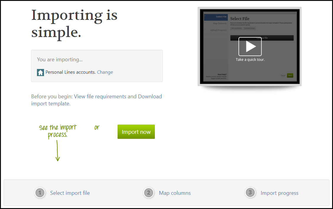 How do I bulk import account and contact information? - Zywave Account ...