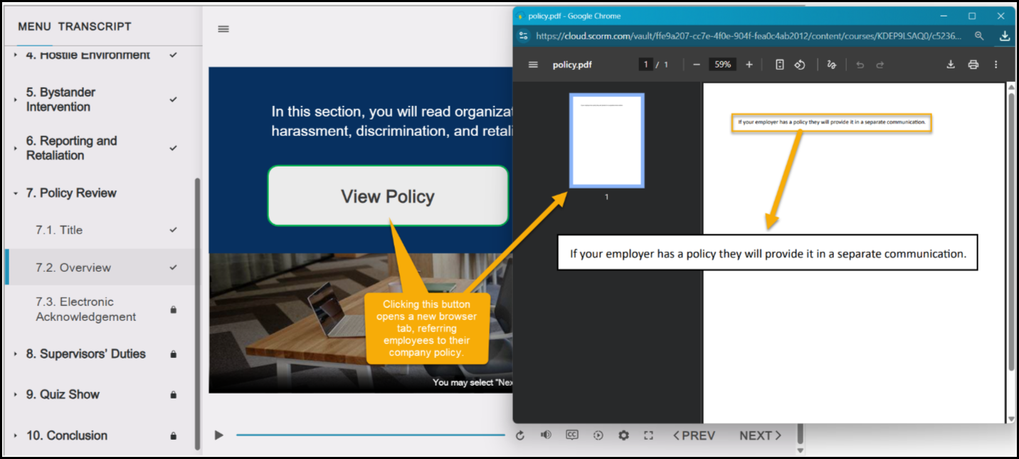 Attaching Supporting Files to Courses in Zywave Learning