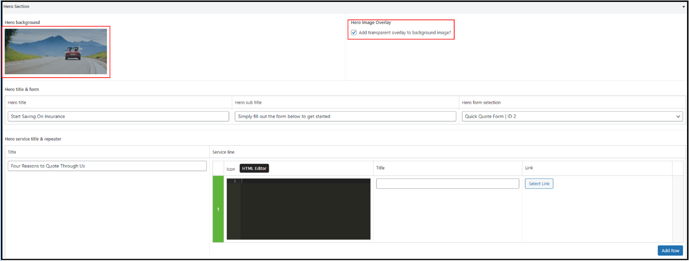 How do I build a landing page for my template? - Zywave Websites