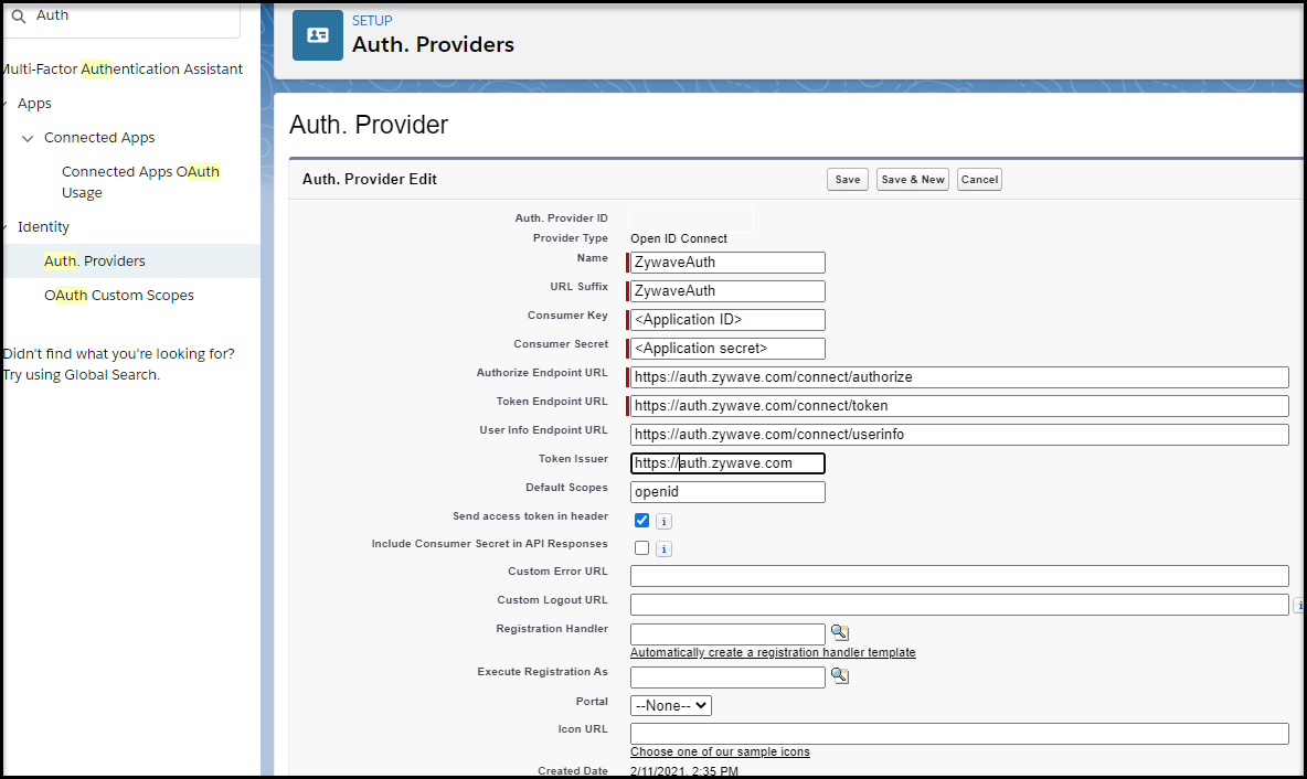 Set Up Zywave Policy Integration for Salesforce - Zywave Platform
